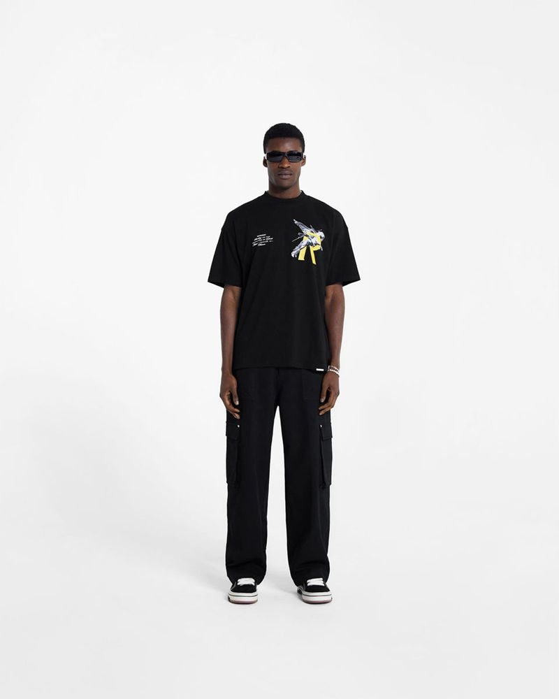 Pánské Tričko Represent Giants Černé | CZ-HPGWA0763