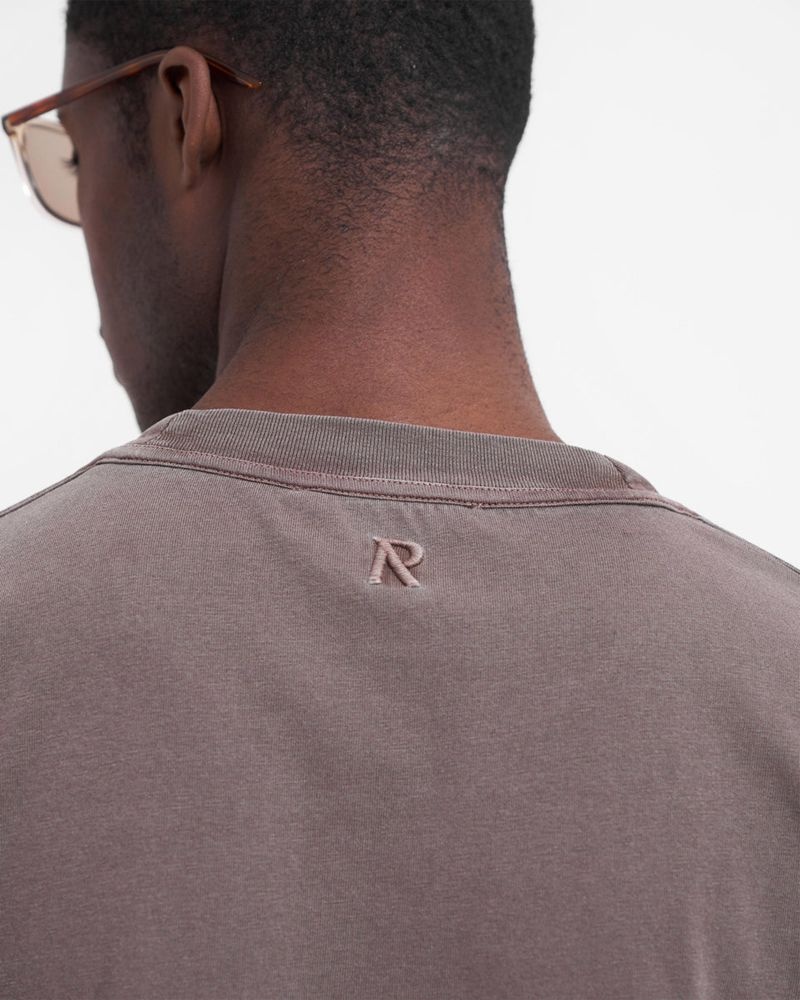 Pánské Tričko Represent Initial Long Sleeve Taupe | CZ-ZPURE5746