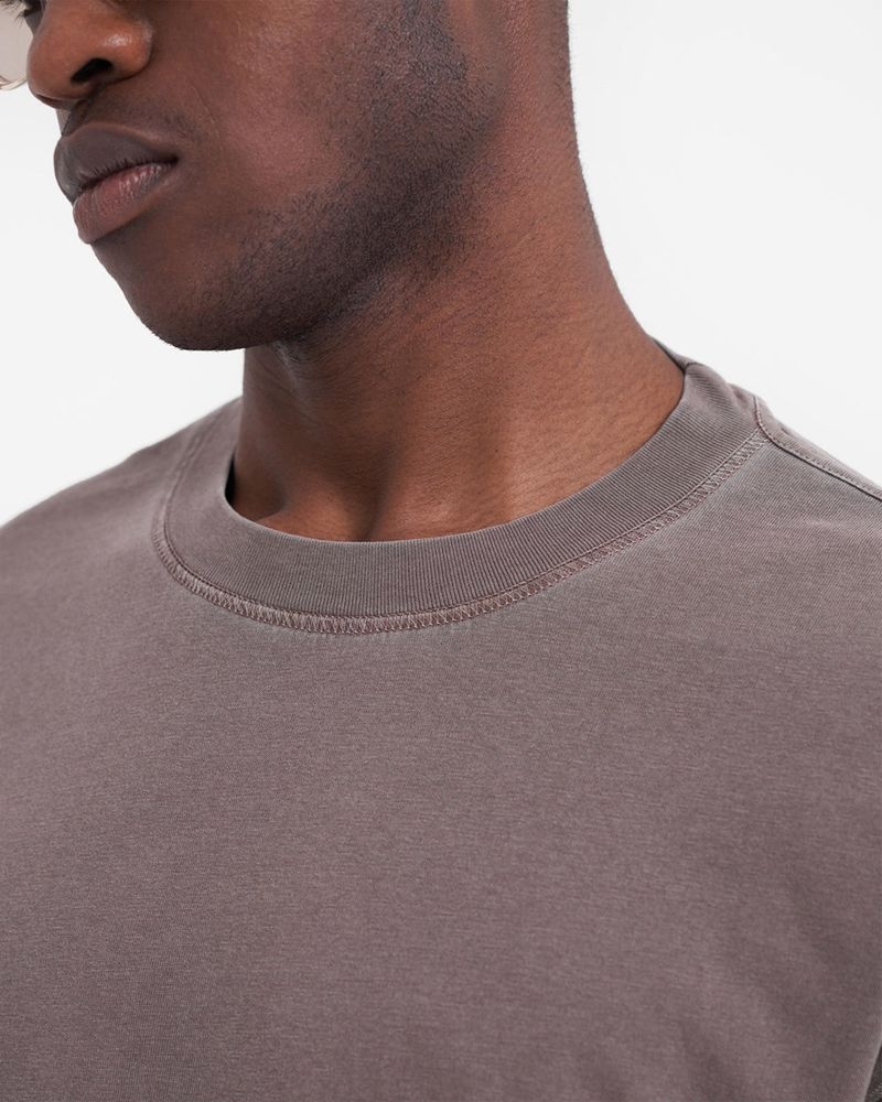 Pánské Tričko Represent Initial Long Sleeve Taupe | CZ-ZPURE5746