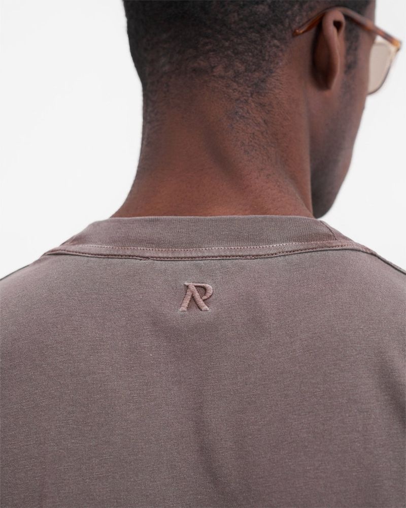 Pánské Tričko Represent Initial Taupe | CZ-CSGLK7968