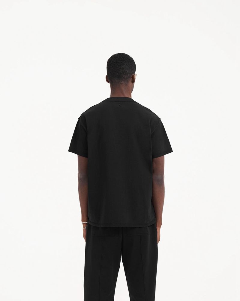 Pánské Tričko Represent Initial Černé | CZ-NPTGF8136