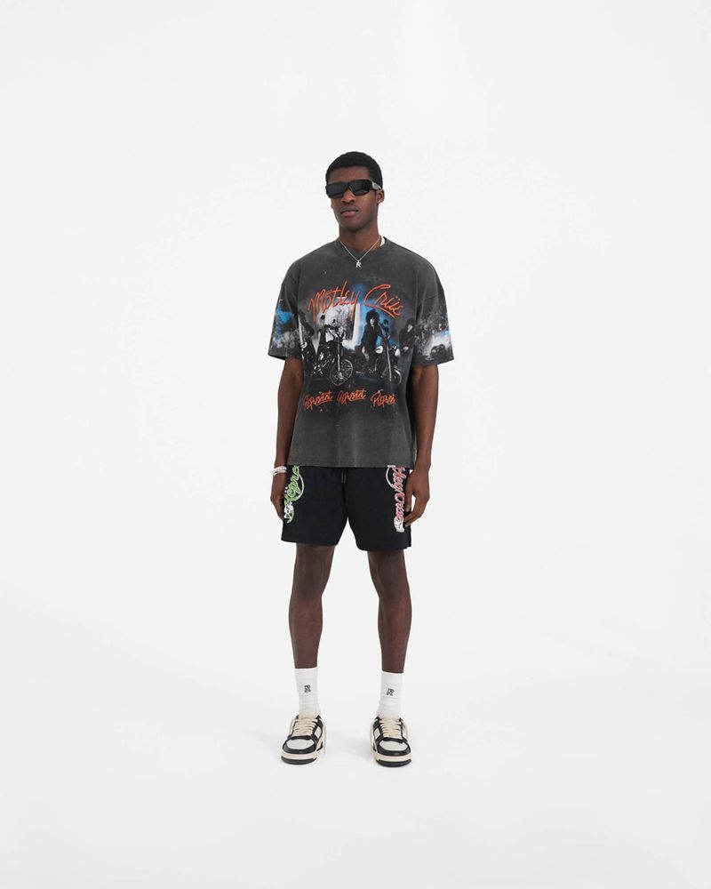 Pánské Tričko Represent Motley Crue Bad Boys Šedé Viacfarebný | CZ-EWRIX4215