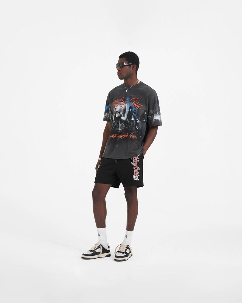 Pánské Tričko Represent Motley Crue Bad Boys Šedé Viacfarebný | CZ-EWRIX4215