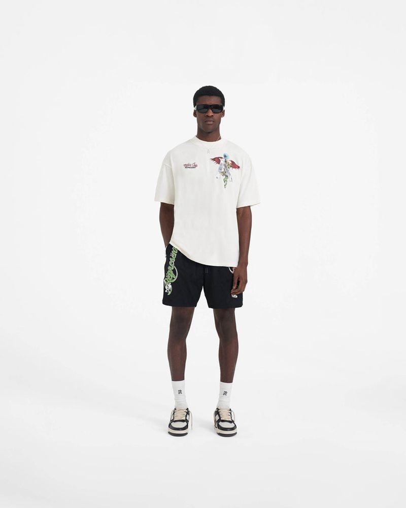 Pánské Tričko Represent Motley Crue Grafická Bílé | CZ-INYTM7405