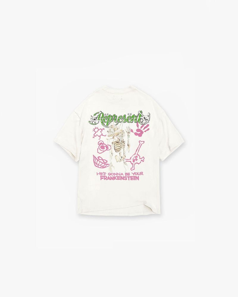 Pánské Tričko Represent Motley Crue Without You Bílé | CZ-HYBZD5678