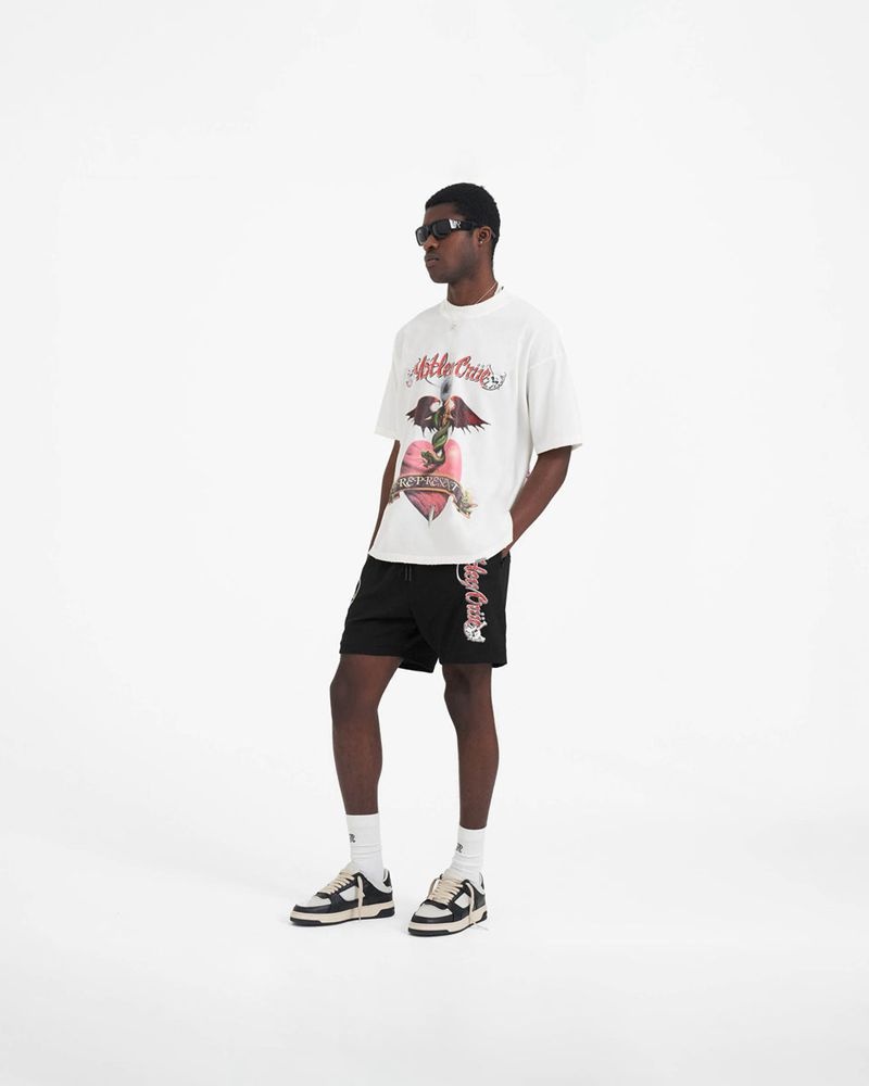 Pánské Tričko Represent Motley Crue Without You Bílé | CZ-HYBZD5678