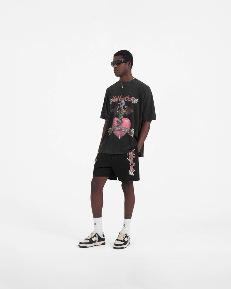 Pánské Tričko Represent Motley Crue Without You Černé | CZ-ZCLPF9231