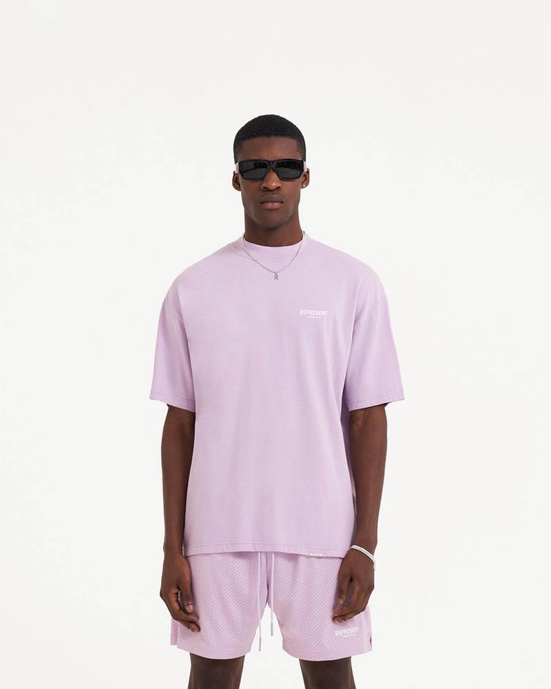 Pánské Tričko Represent Owners Club Lilac | CZ-YVZMH2431