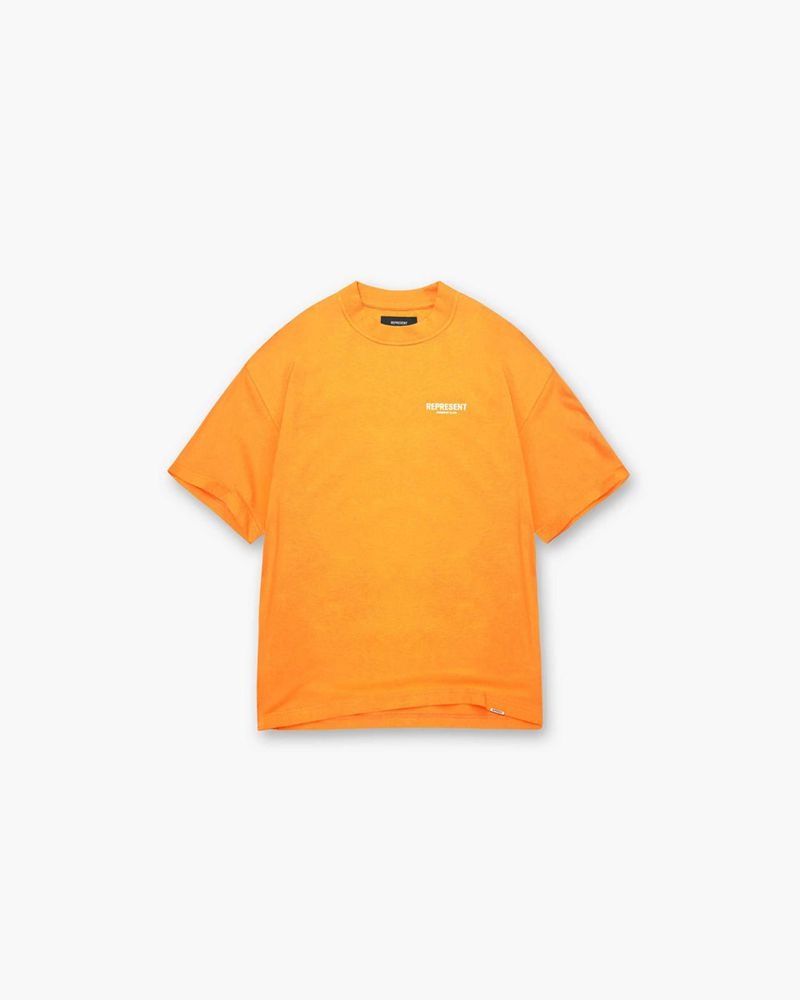 Pánské Tričko Represent Owners Club Oranžové | CZ-BILTU5137