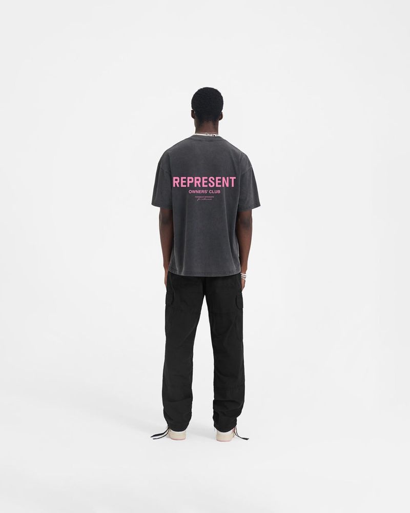 Pánské Tričko Represent Owners Club Tmavě Šedé | CZ-UCSEX2359