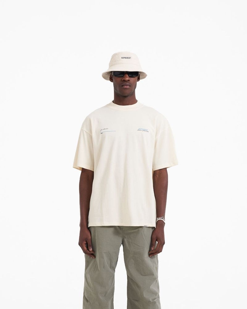 Pánské Tričko Represent Patron Of The Club Krém | CZ-MWPKA2675