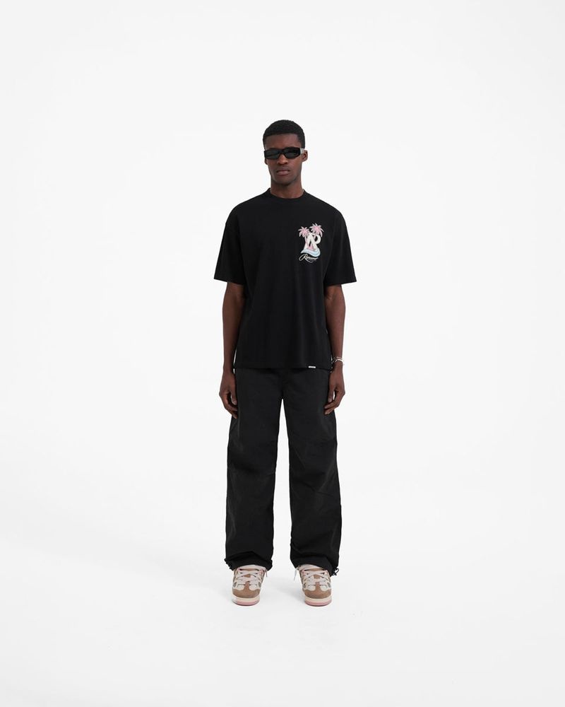 Pánské Tričko Represent Resort Černé | CZ-GUNEB1650