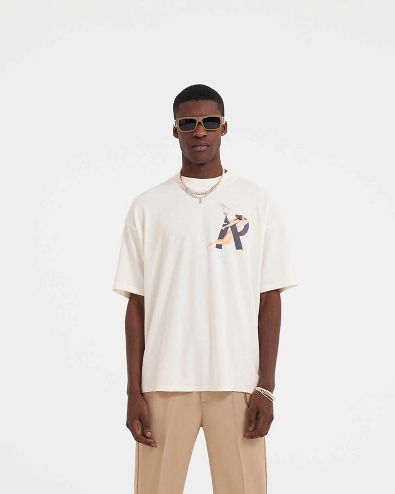 Pánské Tričko Represent Storms In Heaven Bílé | CZ-PAQLJ7289