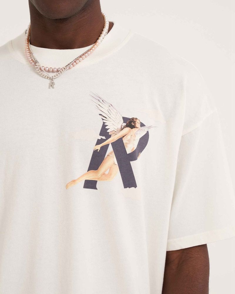 Pánské Tričko Represent Storms In Heaven Bílé | CZ-PAQLJ7289