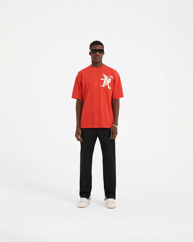 Pánské Tričko Represent Storms In Heaven Červené | CZ-BVHWS0912