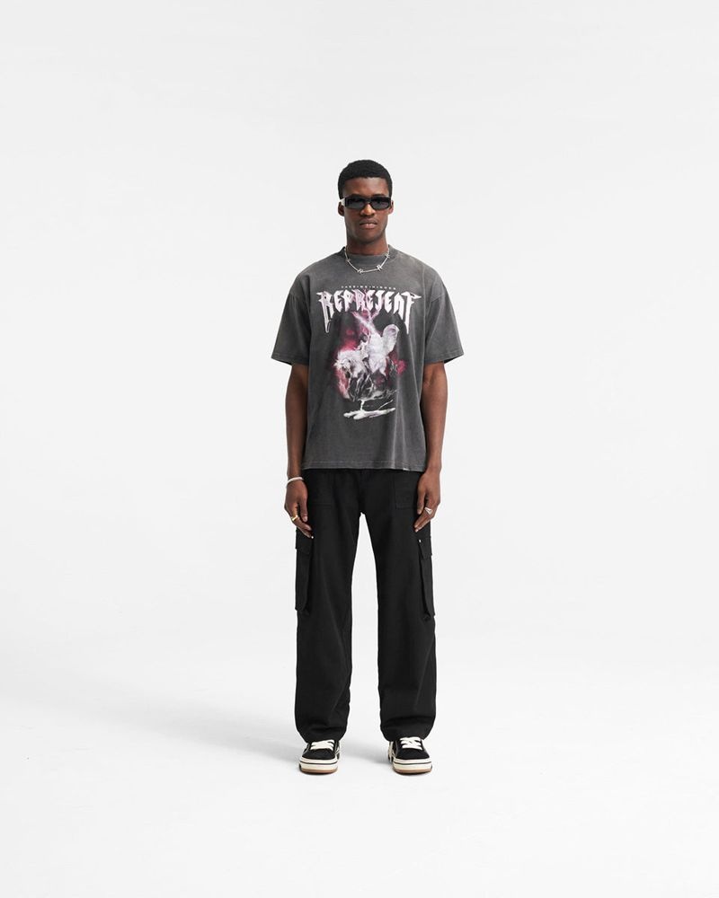 Pánské Tričko Represent Take Me Higher Šedé | CZ-ONMQP0189