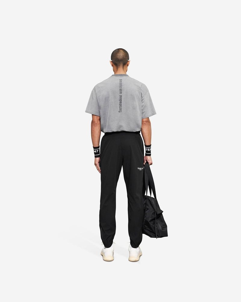 Pánské Tričko Represent Vintage 247 Oversized Šedé | CZ-MJEHT5926