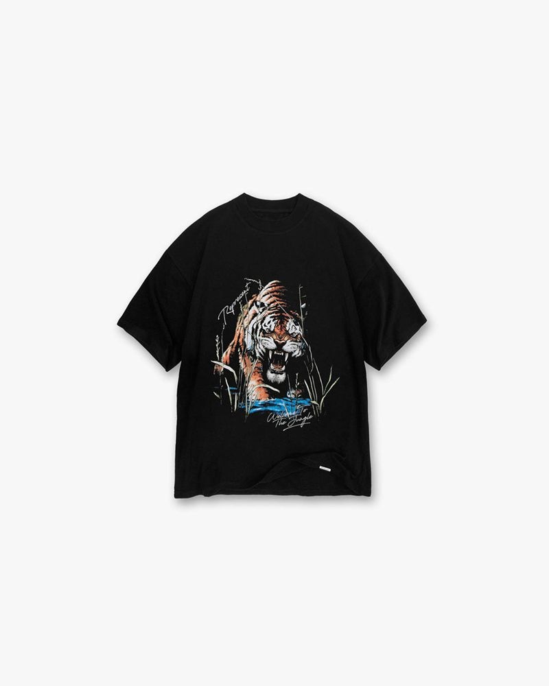 Pánské Tričko Represent Welcome To The Jungle Černé | CZ-IEKZG2564