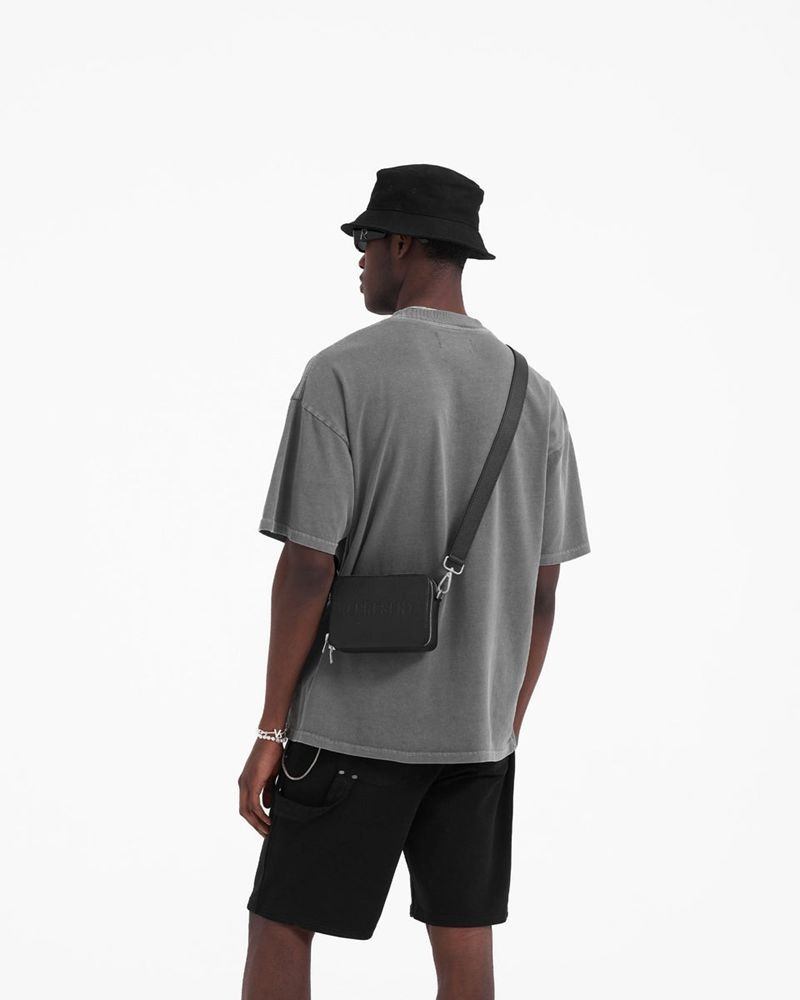 Pánské Tričko Represent Worldwide Šedé | CZ-JAGDX5179