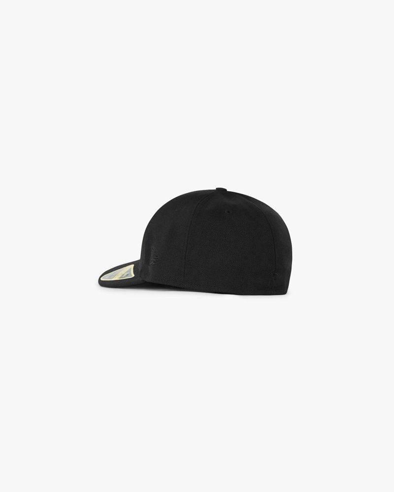 Pánské Čepice Represent Initial New Era 59fifty Černé | CZ-IBCET6032