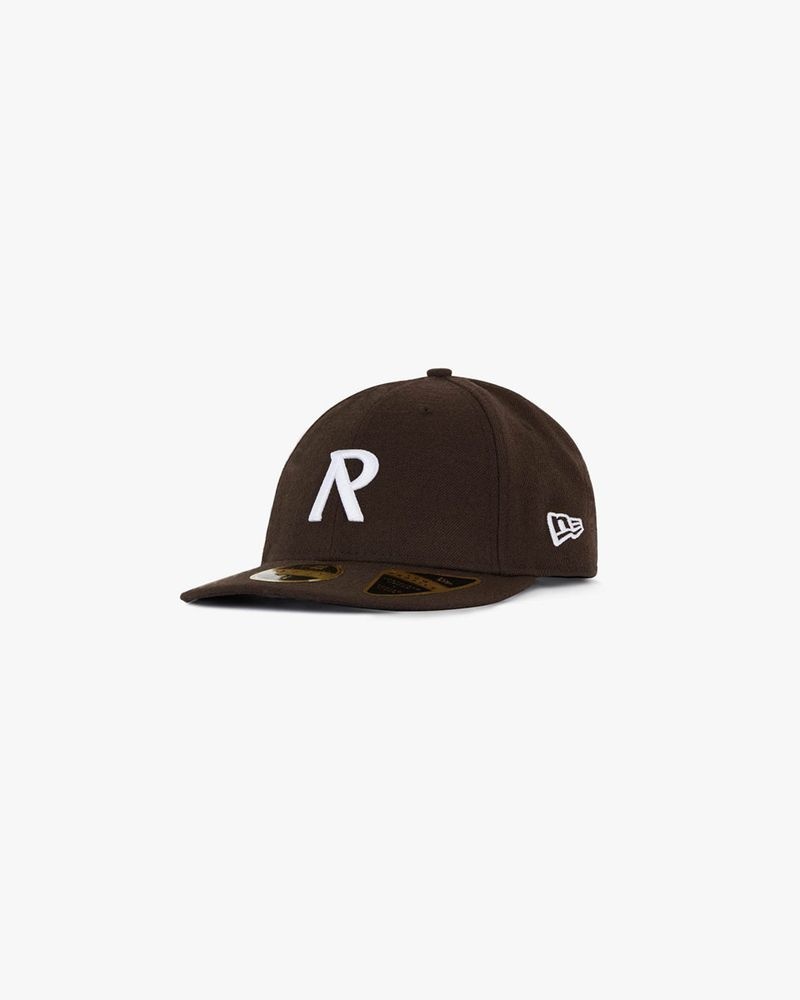 Pánské Čepice Represent Initial New Era 59fifty Tmavě Hnědé | CZ-RYXVI0439