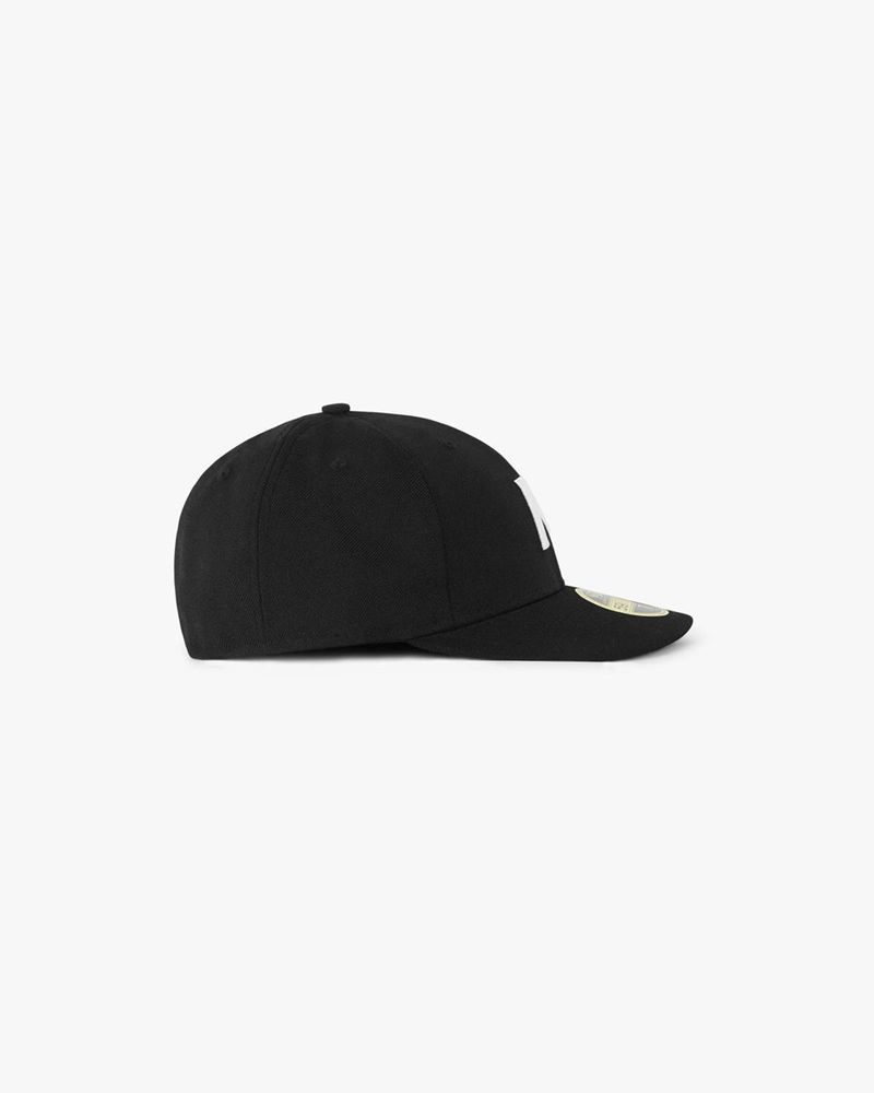 Pánské Čepice Represent Initial New Era 59fifty Černé | CZ-TDCHX7563