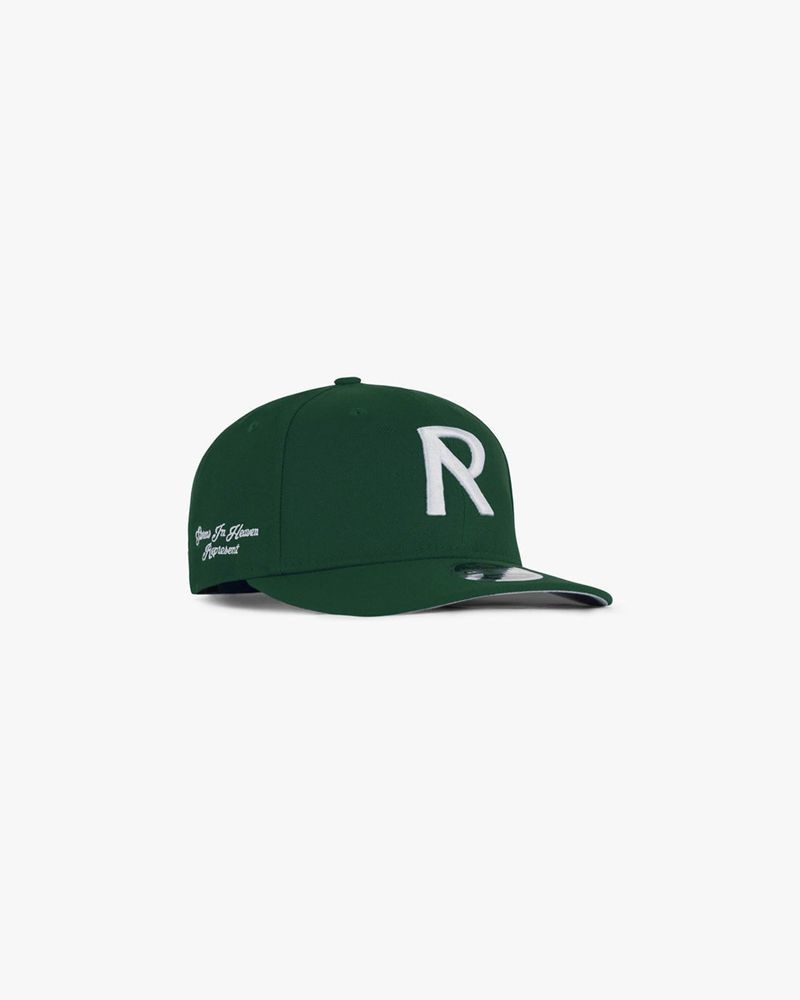Pánské Čepice Represent Initial New Era Retro Crown 9fifty Zelene | CZ-VJTSY9046