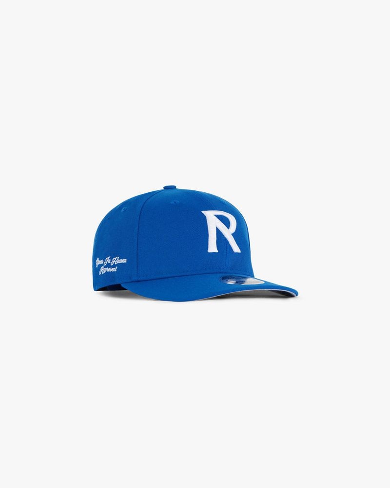 Pánské Čepice Represent Initial New Era Retro Crown 9fifty Blankyt | CZ-DAHLY9357