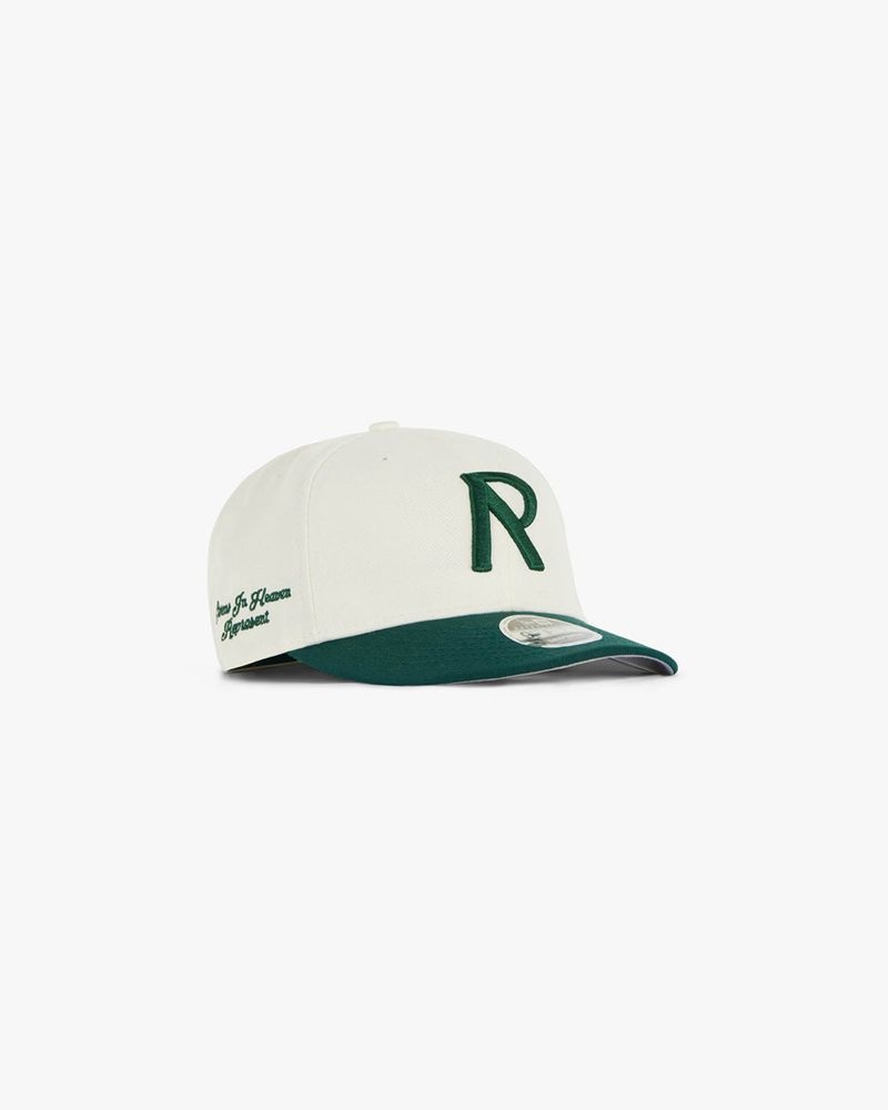 Pánské Čepice Represent Initial New Era Retro Crown 9fifty Krém Zelene | CZ-BHVJK6825