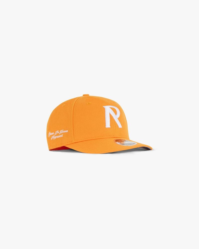 Pánské Čepice Represent Initial New Era Retro Crown 9fifty Oranžové | CZ-TBRXK4178